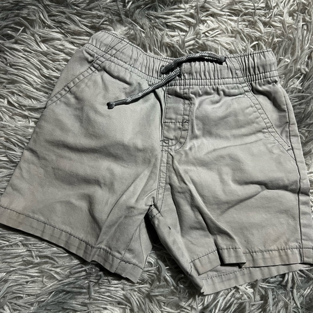 Cat & Jack Gray Casual Pull-On Shorts